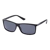 Polaroid Herren P8346 Y2 Kih 59 Sonnenbrille, Schwarz (Black/Grey), EU