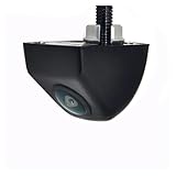 ASFDSG Rückfahrkamera 170 Grad Sternenlicht Nachtsicht CCD Fisheye-Objektiv Auto Reverse Backup Rückansicht Kamera Für Fahrzeug Monitor DVD Wireless Backup Kamera(Black-AHD)