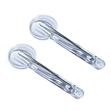 Tragbare transparente Lupe mit Pinzette, multifunktionales Glaslinse für Innen- und Außenbereich, 2 Stück