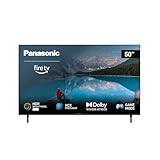 Panasonic TX-50MXW834, 50 Zoll 4K Ultra HD LED Smart TV, High Dynamic Range (HDR), Dolby Atmos & Dolby Vision, Fire TV, Prime Video, Alexa, Netflix, Game Modus, Schwarz