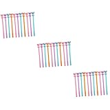 Housoutil 3 Sätze Gel Stift Süße Stifte Masse Japanische Schreibwarenstifte Neuheitsstift Süßer Cartoon-stift Cartoon-gelstift Gelroller Süße Gelstifte Gel-tintenstift Plastik 11 Stücke * 3