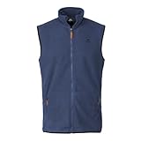 FORSBERG Vardir-Weste, Fleeceweste, Outdoor-Weste, Strickfleece, warm, funktional für Freizeit und Beruf, Farbe:navy, Größe:3XL