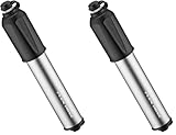 Lezyne Minipumpe CNC Sport Drive HV, Hellgrau-Glänzend, 32, 1-MP-SPDHV-V1S19 (Packung mit 2)