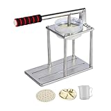 Handpresse, Obstpresse, manuelle Entsafter, Edelstahl, professionelle Zitrus-, Zitronen-, Orangen-Presse, Arbeitsplatte, Küchenhelfer, flacher Kopf