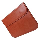 Warmhm Kamera filtertasche aus Premium Leder Kompakte Tragetasche für Nd Quadratische Filter Praktisches Aufbewahrungsetui für Fotofilter und Objektive für Fotografen und Reisegebrauch