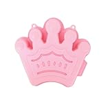 CÉCOA • Kuchenform Krone • 100 % lebensmittelechtes Silikon • backofen- und gefrierfest (-40 °C bis + 220 °C) • Einfaches Herauslösen • 27 x 18 x 6 cm • Ideal für Kindergeburtstage