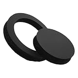 Holibanna 2 Satz Schalldichter Schwamm Auto Lautsprecherabstandshalter Auto Lautsprecher Distanzringe Abstandsringe für Autolautsprecher Adapterring für Autolautsprecher Autozubehör Black