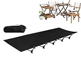 Ahuuen Erwachsenen Feldbetten Zum Schlafen - Klappbett Für Camping | Liege Unterstützung Leicht Reise Zuhause Kurzzeitruhe Gast Rucksackreisen Wandern Outdoor