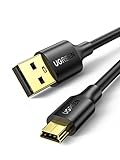 UGREEN Mini USB Kabel USB 2.0 Datenkabel Mini USB Ladekabel USB A auf Mini USB B kompatibel mit Hero 4, 3+, 3, PS3 Controller, Externe Festplatte usw. (2m)