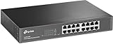 TP-Link TL-SG1016DE 16-Port Gigabit Unmanaged Pro Switch (Plug&Play, Gigabit Ports, Metallgehäuse, VLAN, QoS, Lifetime Warranty)