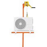 Schwerlast-Klimaanlagen-Hebebühne mit selbstsichernder Seilwinde, für sichere Installation großer Einheiten im Freien