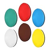 OATIPHO 6 Stück Fotografie Reflektor 18cm Diffusions Gel Filter mit Diffusor für Kamera Blitz Porträtlicht Reflektor für Fotostudio und Outdoor