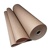 verpacking Kraftpapier 70g/m² Packpapier 75 cm x 300 m auf Rolle | braunes Papier | Geschenkpapier | Verpackungsmaterial