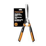 Fiskars Garden 392861-1002 Powergear2 Heckenschere, 58,4 cm, schwarz/orange