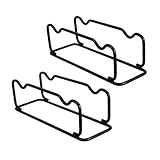 BUGUUYO 2 Stück Teiliges Dumbbell Rack aus Robustem Langlebiger Hantelständer mit Schützender Halterung Platzsparend für Gym Zuhause und Büro Geeignet für Verschiedene Kurzhanteltypen