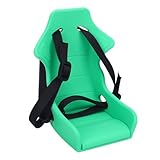 Bediffer Fahrrad-Baby-Puppenträger, Verstellbare Riemenlänge, Leichter, Faltbarer Puppenfahrradsitz für Zum Spielen Im Freien (Grün)