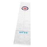 Happyyami 1 Satz Curling für Tischspiel für Drinnen Fördert Hand Augen Koordination und Interaktion Sicheres ohne Scharfe Kanten Geschenkidee für Kleine Zufällige Farbe
