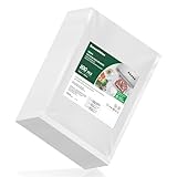 Bonsenkitchen Vakuumierbeutel 15x25cm, 100 Beutel Profi-Folienbeutel für alle Vakuumiergerät, vakuumbeutel für lebensmittel, Sous Vide Gefrierbeutel, Einschweissbeutel, BPA-frei