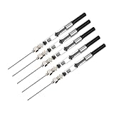 ZUNOXAZ Praktisches Füllfederhalter Tintenabsorber Schwarz Ergonomischer Tinten Konverter für Schule Büro Zuhause Einfach zu Reinigen Verlängert Tintenzufuhr ohne Nib schäden