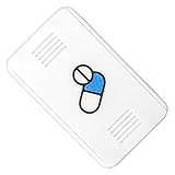 Medikamentenbehälter | Medikamentendose Zum Mitnehmen | Wasserdichter Pillenorganizer für Senioren Flugzeug Kreuzfahrt Wohnheim Nacht Krankenhaus tägliches Reisen Camping Auto