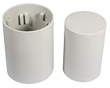 Rayher Silikon Gießform Windlicht Häuser, 8 cm ø, Höhe 11,20 cm, zum Ausgießen mit Kreativ Beton, Art Resin Gießharz, Raysin-Gießpulver, 36194000, Grau