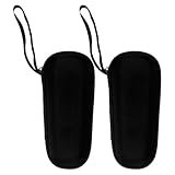 Healeved 2er-Set Hartschalen-Reiseetuis – Aufbewahrungstaschen für Thermometer – EVA-Tragetaschen – Schutzhüllen für Ohrthermometer mit Reißverschluss und Trageschlaufe – stoßfest und tragbar