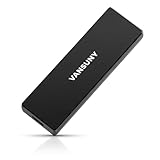 Vansuny SSD 500 GB Externe Festplatte 500GB Lesegeschwindigkeit 1000 MB/s Mini Portable SSD 500GB USB 3.1 Type C Externe Festplatte für PC/Desktop/Laptop/Tablets/Smartphones