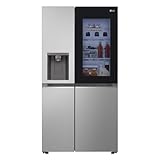 LG InstaView GSGV80PYLD Kühlschrank Side-by-Side, Klasse D, 635 l, WLAN, mit Anschluss
