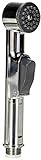 RIDDER Brausekopf, Duschkopf, Handbrause Santa Cruz, chrom, ABS | Anti-Kalk-Noppen | Rostfrei | KTW Zertifiziert | Start-Stop, 18,2 x 3,2 x 4 cm