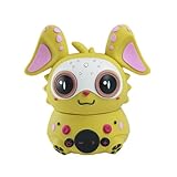 Huvqianu Animal Wireless Speaker, Fm Radio Speaker, 4.33x2.56x4.41in Waterproof Portable, Tf Card Support, Rechargeable Battery for Kids, Teens, Travel, Outdoor Use