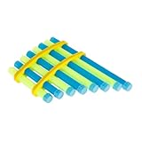 TOYANDONA selbstgemachte Panflöte für musikspielzeug Kreatives Lernspielzeug Reagenzglashalter Instrument kleines Panflötenspielzeug DIY Panflöte für Abs