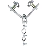 Seilrolle für Krankabel, Riemenscheibe für Kabel aus Metall, mit Hebering, Aufhängesystem mit stabilem Zug, hohe Kapazität für Baustellen, Fabriken und Atelie