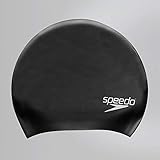 Speedo Damen Long Hair Cap Badekappe, Schwarz, 40/16 EU