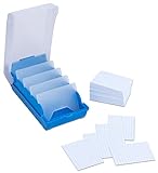 Betzold - Karteikasten, DIN A8 - Lernkarteikasten Karteibox Vokabeln Lernkarteien