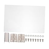 GLEAVI Popcornmaschine Zubehör PVC Türverkleidung für Popcornmaschine Robuste Wiederverwendbare Baffle Platte Leichtgewichtige Abdeckung für Einfache Handhabung Praktisch für