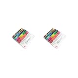 Tityvirnix 2 Set mit 24 Stück/36 Stück/100 Stück, feine Liner, Zeichnen, Malstifte, mehrfarbig, glatt, praktisch, Aquarellstifte, Schulbedarf, 100 Stück
