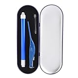 Ear Curette Earpick Kit mit Blitzlicht Ohren pinzette Leuchtender Pinzetten Ohrst?psel aus Edelstahl Ohrenschmalz Eliminator LED Lichtpinzette f¨¹r Ohrreiniger
