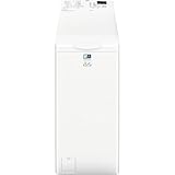 AEG Waschmaschine Toplader, 40 cm, 7 kg, Serie 6000 ProSense - Mengenautomatik - Smarte Beladungserkennung, EEK B, Nachlegefunktion, Wasserstopp, Inverter Motor, 1200 U/min, LTR6N40270