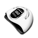 NOBRIM 120 W 66 LED UV-Nagellampe Nageltrockner mit 4 Timern Autosensor LCD-Display Niedrige Hitze Gelpolitur schnell aushärten für den Heim-Pediküre-Salon