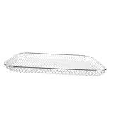 OFFSCH Grillnetz Antihaft Grillmatte für Holzkohlegrills Tragbares Bbq für Fleisch Gemüse Multifunktionales Grillzubehör Camping