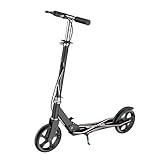 UUE Scooter Cityroller 200mm PU Wheel - Tretroller mit Handbremse, City-Roller Scooter klappbar und Höhenverstellbar, Roller Kickscooter für Erwachsene und Kinder, Roller bis zu 150kg