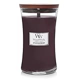 WoodWick Hourglass große Duftkerze mit PlusWick Innovation, Spiced Blackberry
