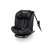 Kindersitz Bebeconfort EverFix i-Size, Vorwärtsgerichteter Kindersitz, ISOFIX-Kindersitz, von 15 Monaten bis zu 12 Jahren, 9-36 kg, 76-150 cm, Black Mist