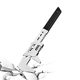 Selbstjustierender Schraubenschlüssel | Pro Tools Karbonstahl Rollgabelschlüssel für Taschenwerkzeuge mit guter Reibung, Öffnungsschlüssel für Klempnerzange, Mehrzweck-Autoschlüssel für Extras