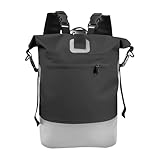 Reiserucksack – 25 L PVC--Reisetasche In Schwarz, Wasserdichter Packsack, Staubdichter Tragetasche | Robuste Outdoor-Ausrüstungs-Reisetasche Für Herren, Wandern, Camping, Trekking, Bergsteigen,