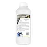 BeamZ Nebelfluid 1 Liter - Universelles wasserbasiertes und sicheres ECO-Nebelfluid - Transparent