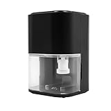 Loobiiny Elektrischer Luftentfeuchter, Entfeuchter Mit 2l Wassertank,7-Farben-Licht,Raumentfeuchter,Dehumidifier FüR Zuhause,Raumluftentfeuchter (Schwarz)