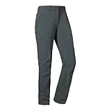 Schöffel Damen Pants Engadin1, strapazierfähige Damen Hose für Wanderungen, wasserabweisende Outdoor Hose mit sportlichem Schnitt, asphalt, 48
