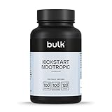 Bulk Kickstart Nootropic Kapseln, Verbesserung von Energie und Konzentration, 60 Kapseln, 30 Portionen