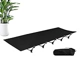 Campingbett, Klappbares Camping Schlafbett Leicht, Schlafstätte Mit Rückenkomfort Für Camping Reisen Zuhause Pause Gastruhe Multifunktional